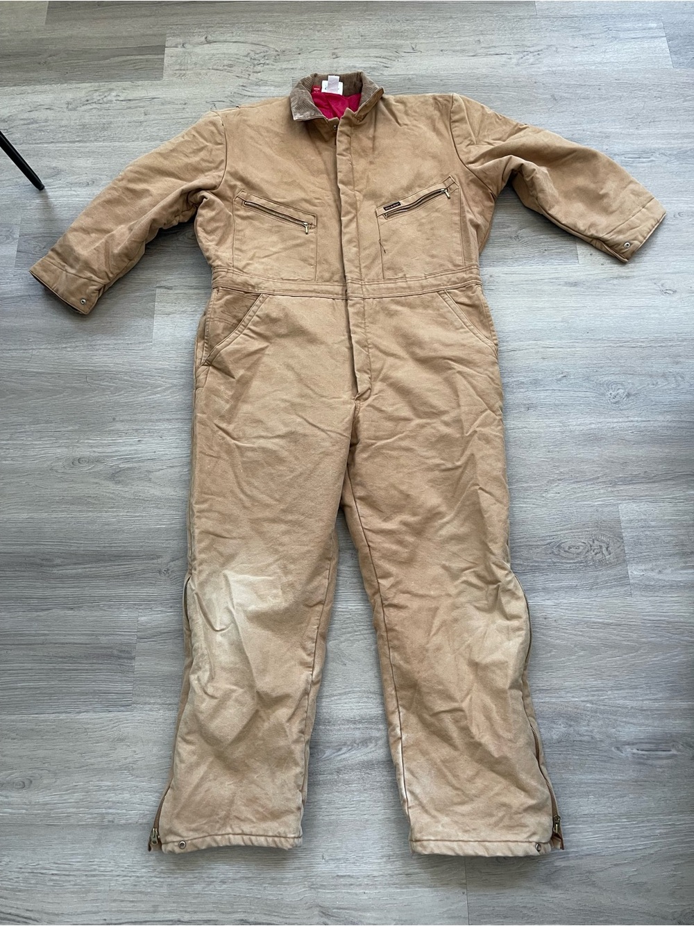 Dickie’s Insulated Quilted Duck Coveralls Size 46/48 medium length